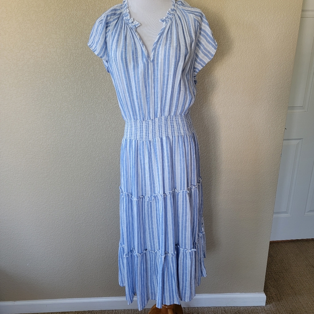 NWT Rails Amelia Dress in New Haven Stripe, Size XL